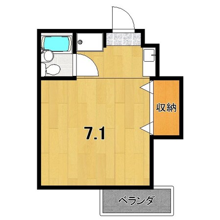 ラルン柏野の物件間取画像